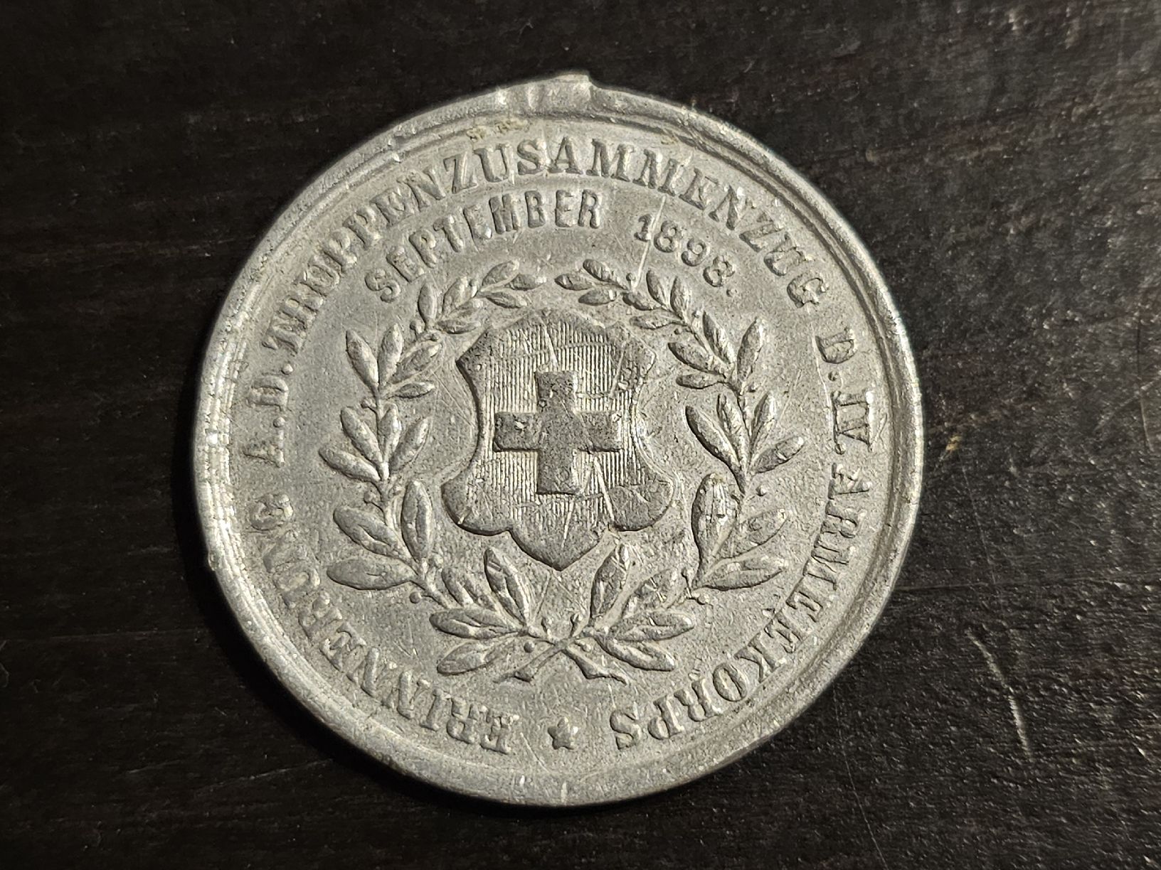 Medaglie: Ab1fr!! Medaille Militaire 1898 – Usato da la neuveville venduto da houeka 1