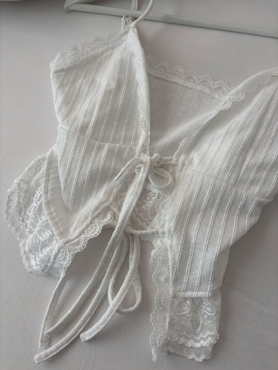 Tops: Damen Crop Top weiss – Neuf (Voir description) à Arbon par Ursula_566 2
