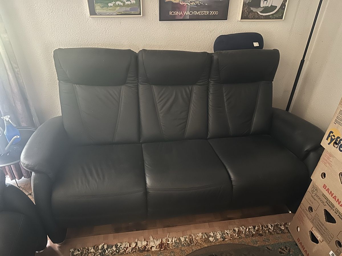 Divani: Leder Sofa selten gebraucht  – Usato da Innerberg venduto da Brabus81 1