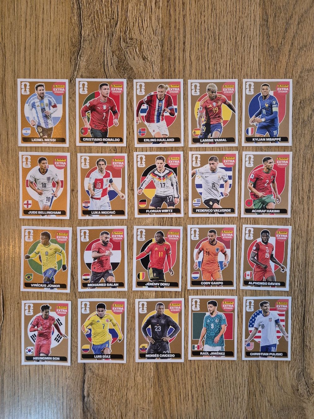 Panini Cartes à collectionner: Collection complète Panini Extra stickers bronze WC 2026 – D'occasion à Choëx par Stoj
