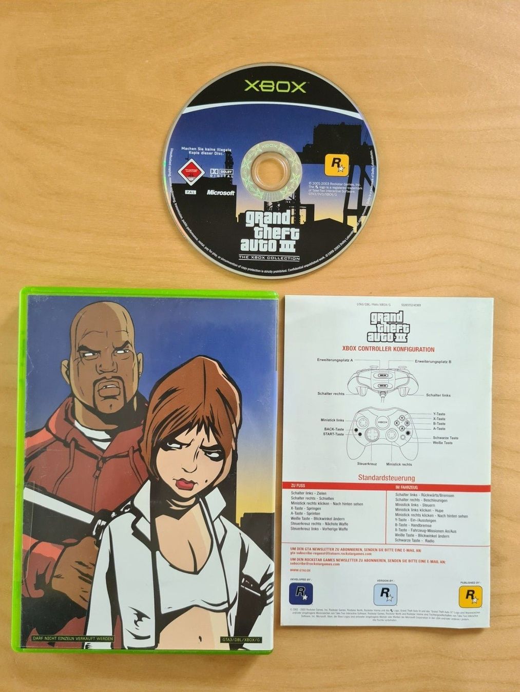 Spiele: Grand Theft Auto 3 (Xbox) – Gebraucht aus Oberwil BL von Spieltopia 1