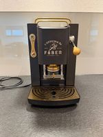 Kaffeemaschine Faber pro Deluxe (schwarz/gold)