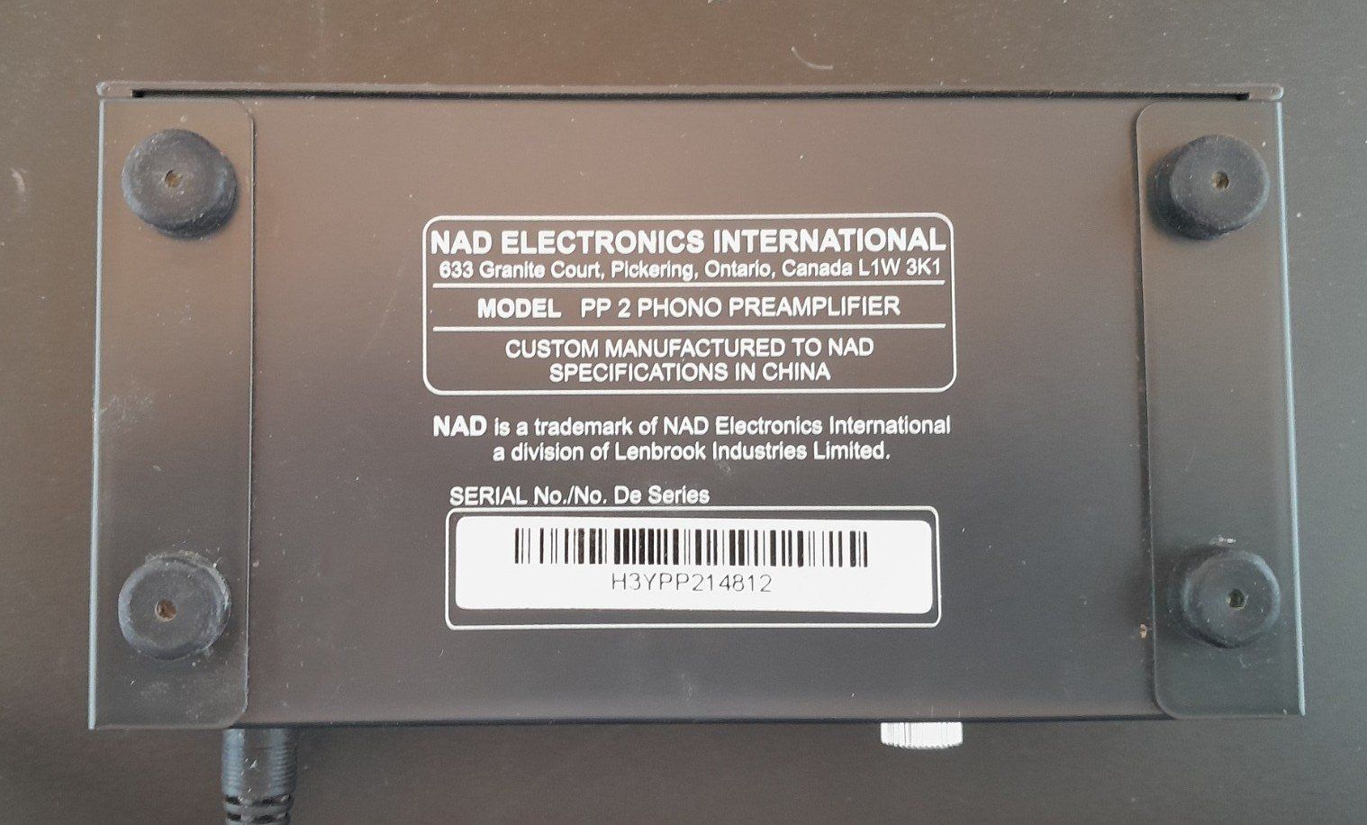 Nad Amplificateurs: Phono-Vorverstärker MC + MM NAD – D'occasion à St. Pantaleon par datendrang1 3