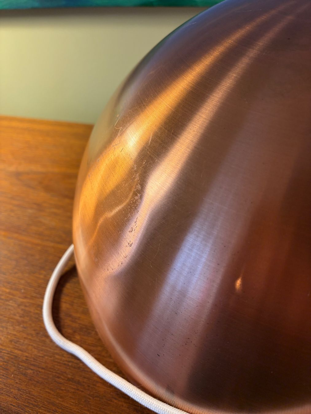 Lampadari & plafoniere: Staff Dome 70er Kupfer Deckenlampe Vintage – Usato da Basel venduto da LampenArt-Basel 5