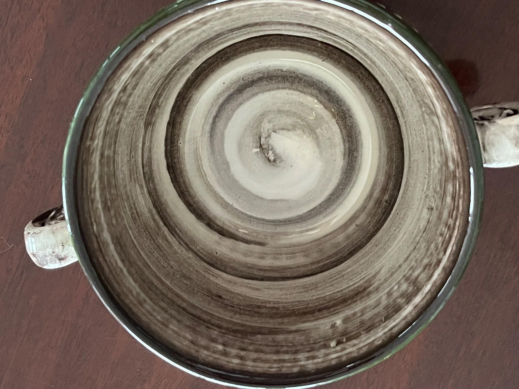 Zuckerdosen: Berner Keramik  -  Bonbonniere mit Deckel – Gebraucht aus Stetten AG von Brissago25 5