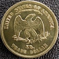 One Dollar 1880 USA  Goldmünze (Replica)