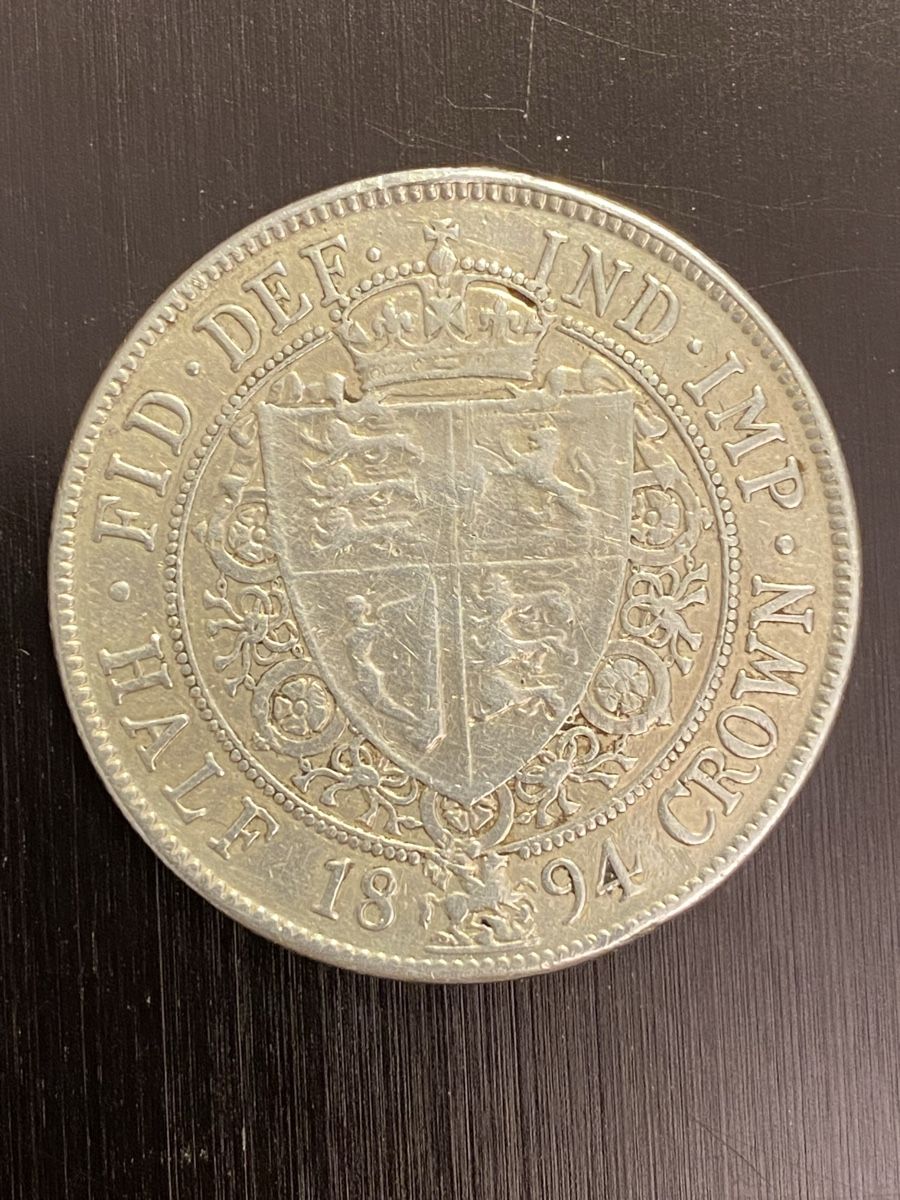 Tutti le monete: Royaume-Uni, Half Crown 1894 Argent – Usato da Corsier-sur-Vevey venduto da Ginoarturo 1