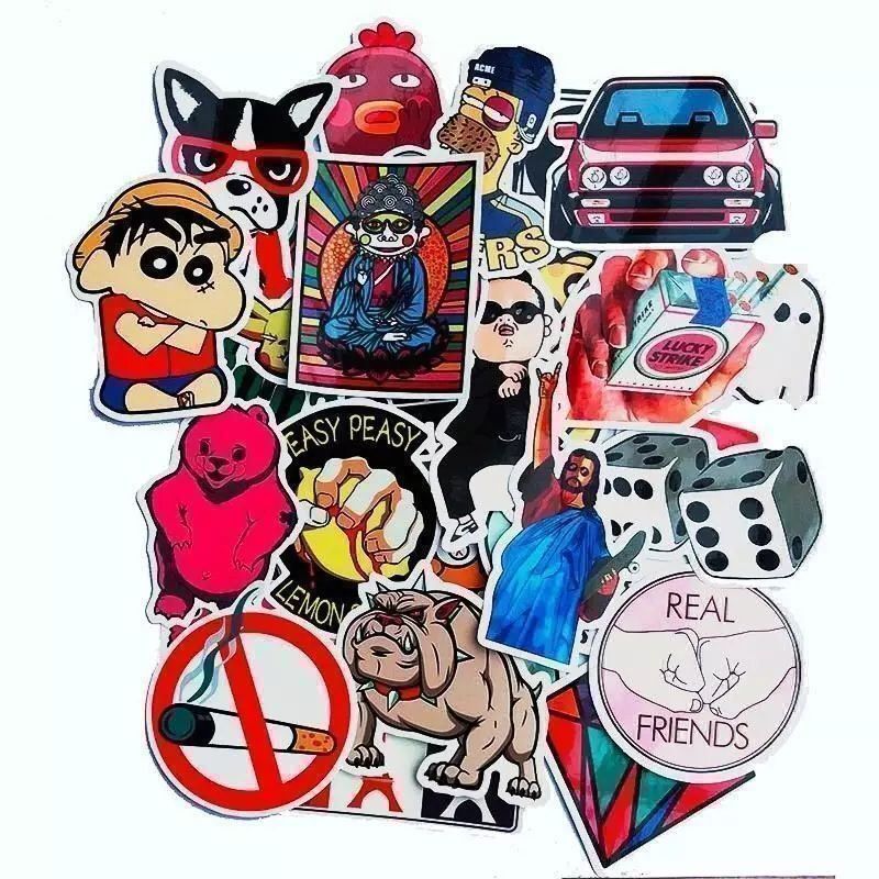 Sticker: 200 Sticker Aufkleber gemischt – Nuovo e nell'imballaggio originale da Winterthur venduto da Neilpryde01 3