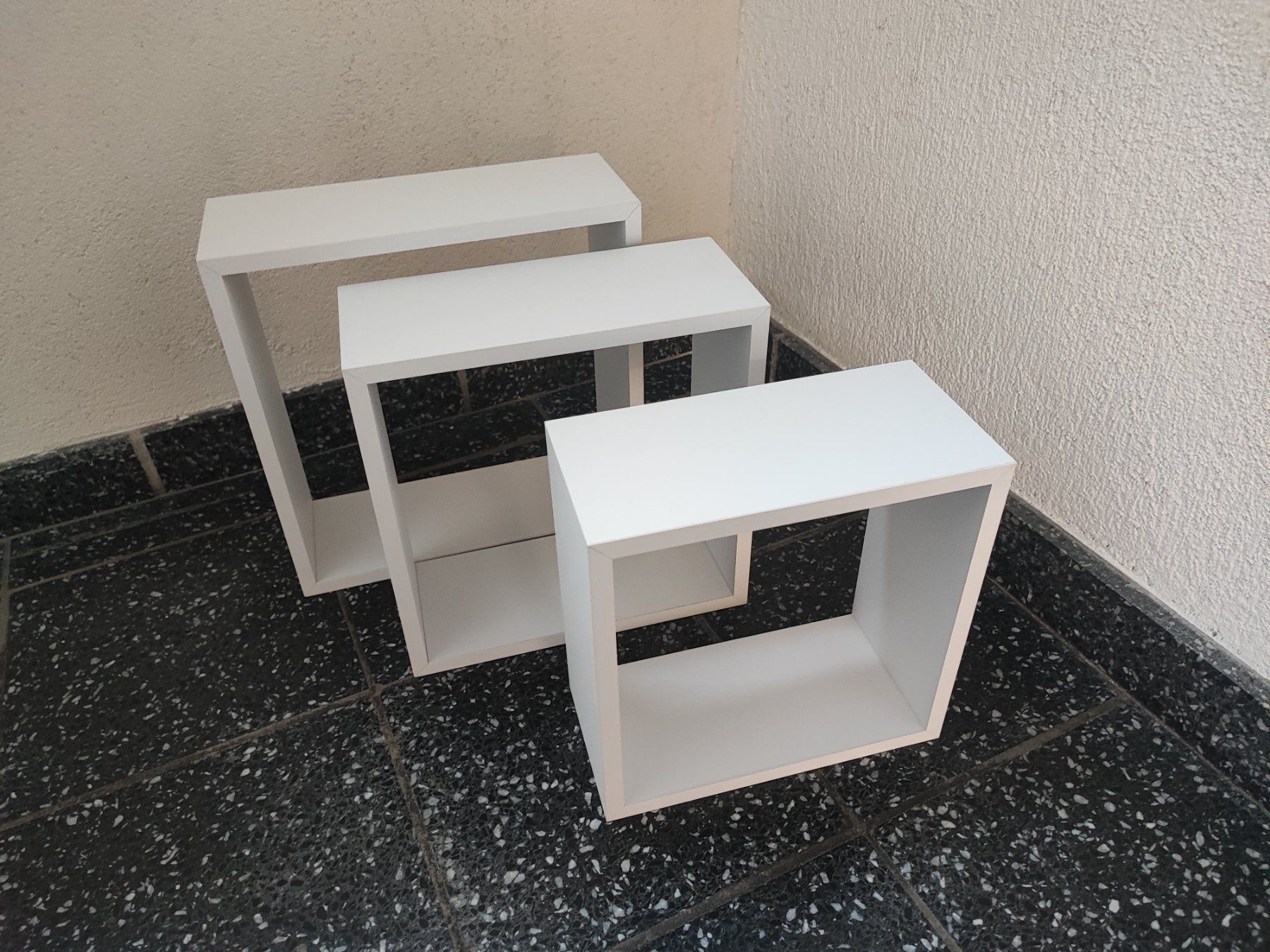 Scaffali: Setzkästen, 3er Set weiss regal – Nuovo (secondo la descrizione) da Zürich venduto da ari_7rtc 3