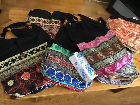 30 sacs artisanaux