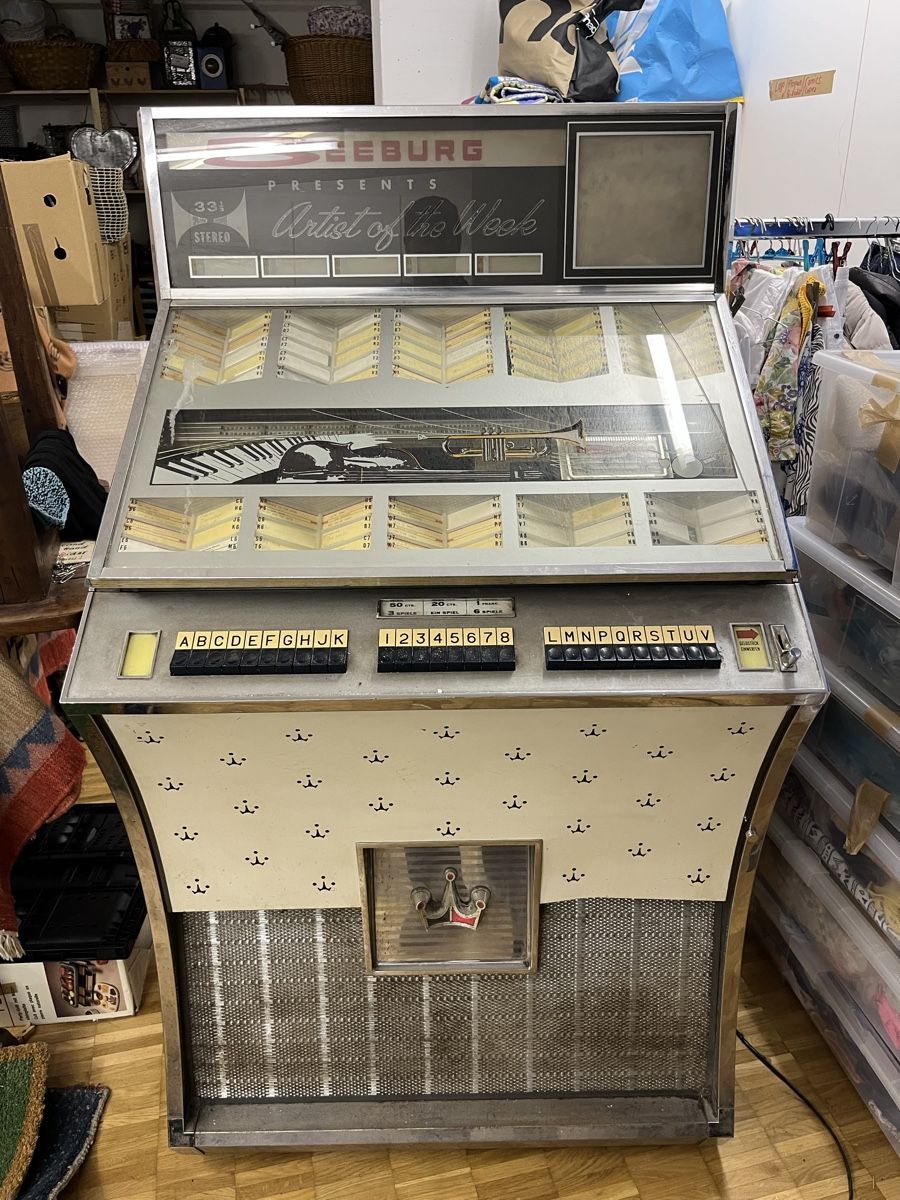 Seeburg Jukebox: Jukebox Seeburg Select-O-Matic E-DS160-155 gebraucht – Usato da Lantsch/Lenz venduto da Klimbim7083
