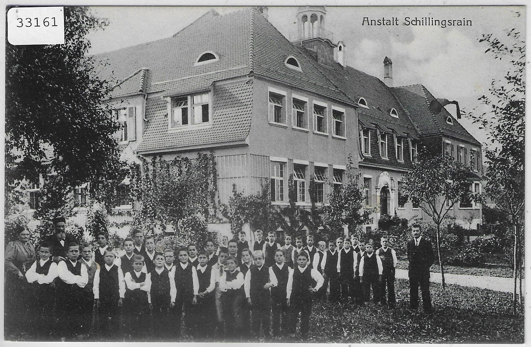 Cartoline postali: Liestal - Anstalt Schillingsrain - animee belebt – Usato da Ettingen venduto da Kartenplanet