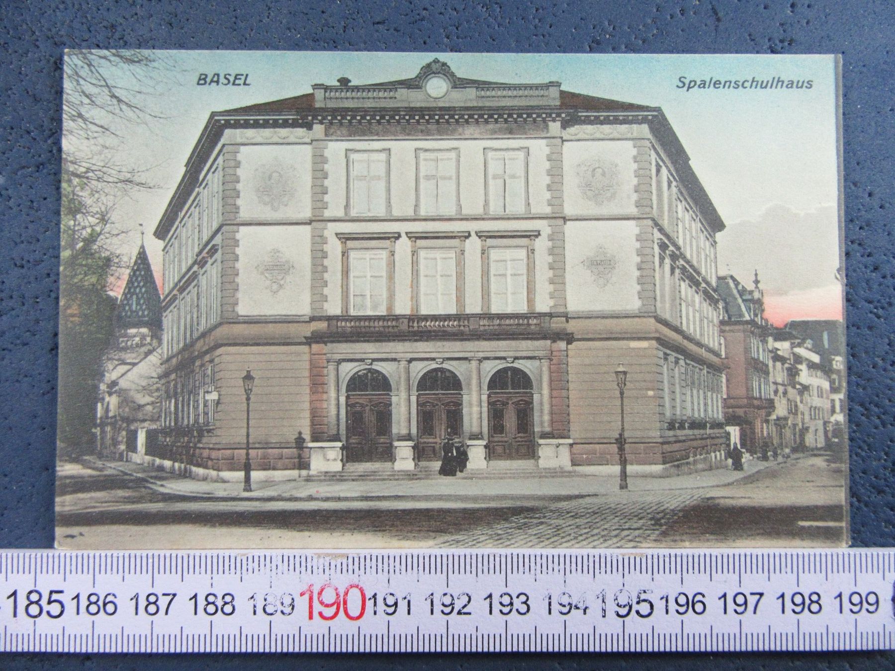 Cartoline postali: BASEL SPALEN-SCHULHAUS AK-BS – Usato da Ettingen venduto da Hausi4711