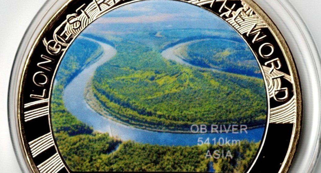 Medaglie: OB River_Asia_Longest Rivers in The World – Nuovo (secondo la descrizione) da Hombrechtikon venduto da Fraese01 2
