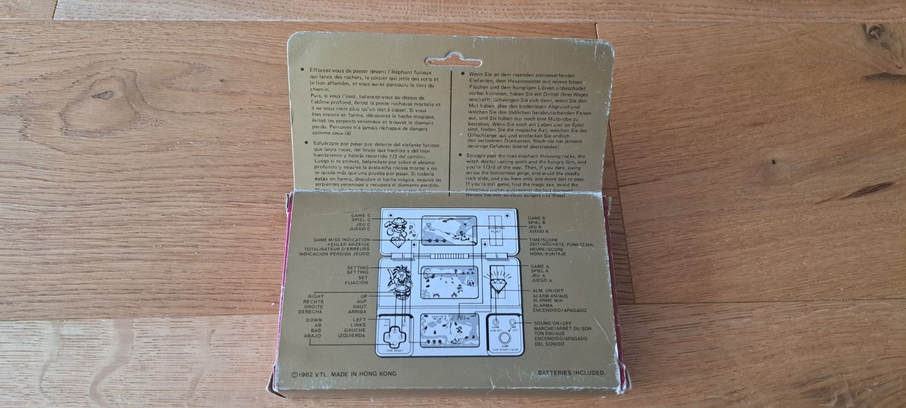 game&watch Console: VTech Tri-Screen Time & Fun – Diamond Hunt (1982) – Usato da Rothrist venduto da Mogli7474 2