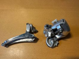Campagnolo Athena Vintage Schaltwerk + Umwerfer / Ersatzteil