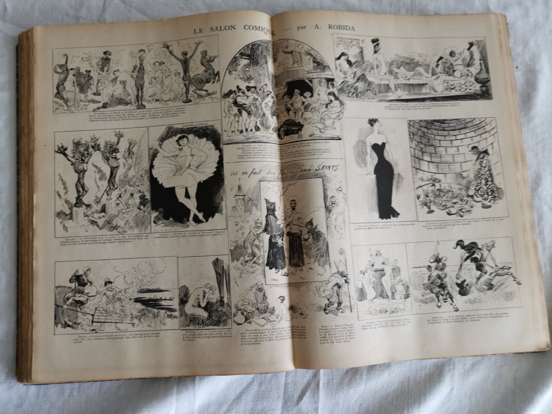 Libri: LA CARRICATURE ANNEE 1884 – Usato da La Tour-de-Peilz venduto da minipuce123 7