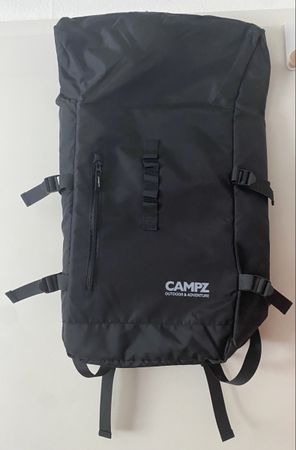 CAMPZ Rucksack schwarz Outdoor & Adventure Tasche NEU