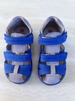 Elefanten Sandalen, Grösse 24, blau (Leder) - Top Zustand