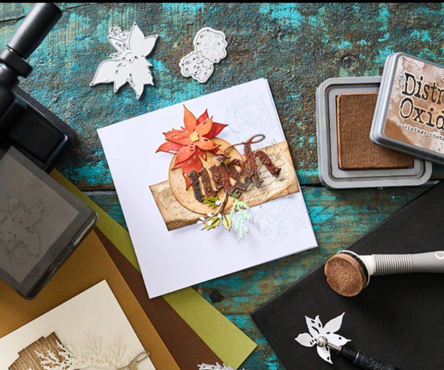 Tim Holtz Pochoirs: Tim Holtz Sizzix Thinlits  ** Vault Holiday Classic ** – Neuf avec emballage d'origine à Rubigen par rofi100 4