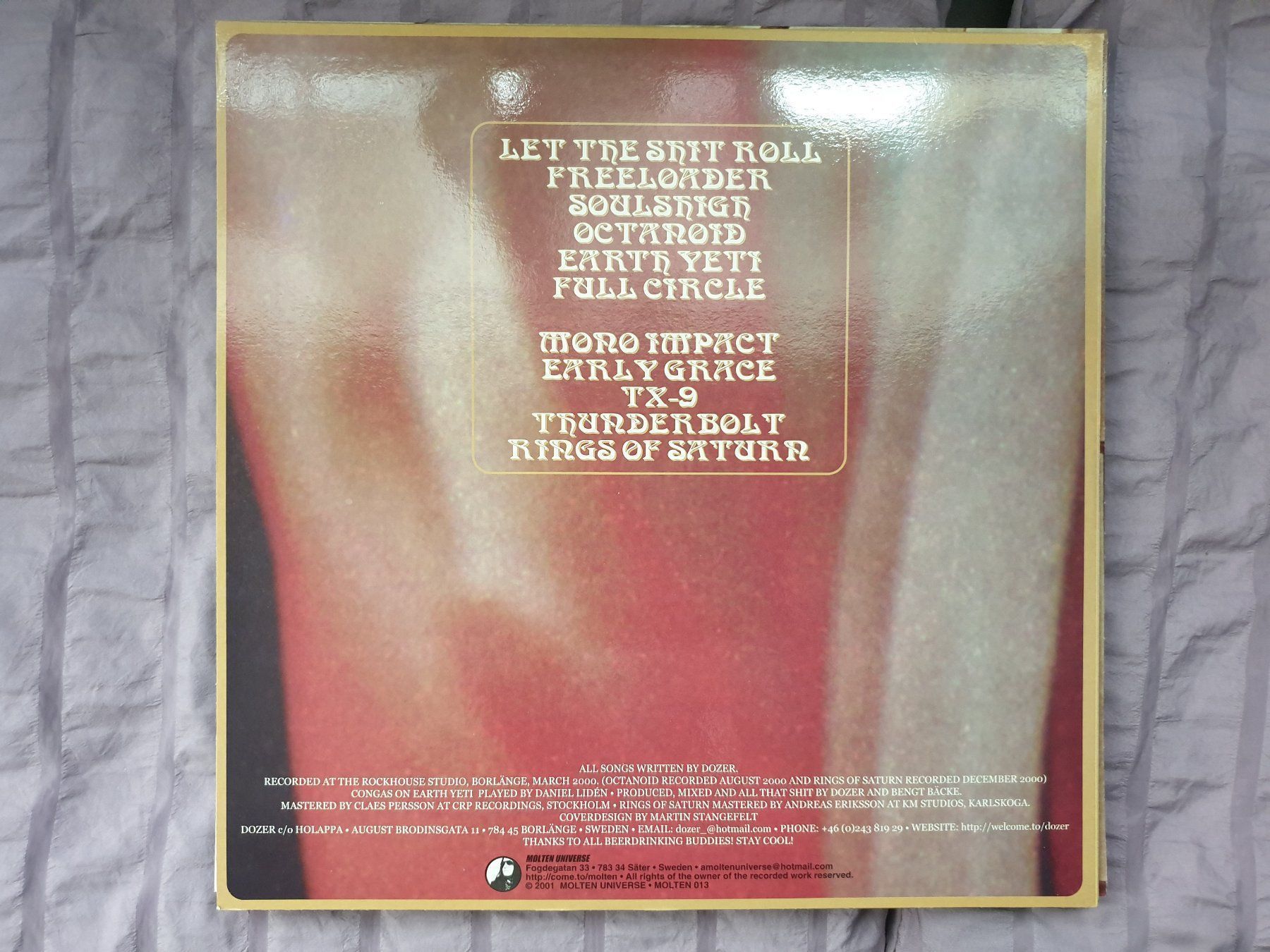 Dischi in vinile: Dozer ‎– Madre De Dios – Usato da zürich venduto da ultraviolet 1