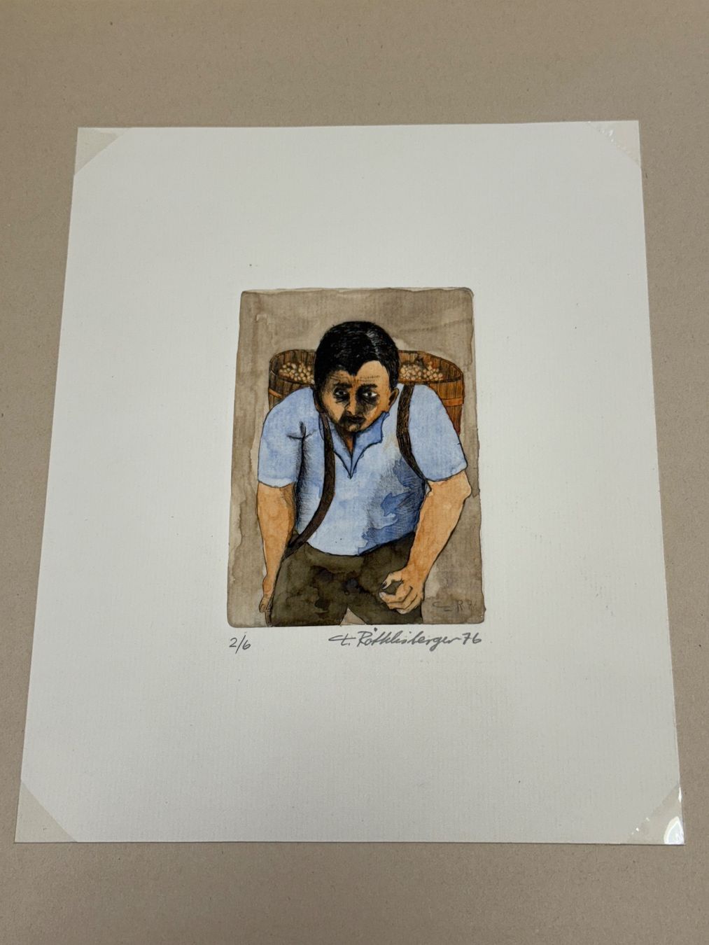 Grafica & Litografie: Röthlisberger Cuno Litho signiert – Usato da Bern venduto da Jwpm66