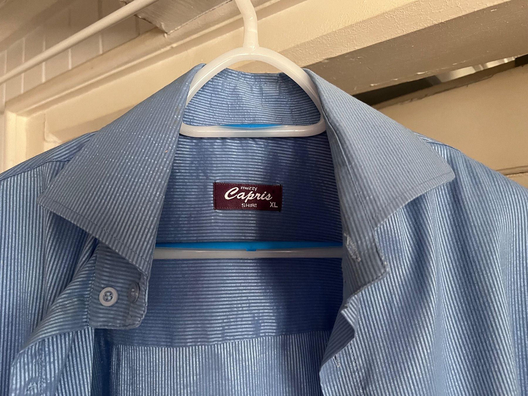 Camicie: Chemise bleu | Taille XL – Usato da Charmey (Gruyère) venduto da ya_12 2