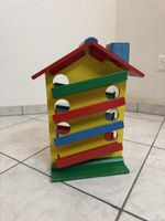 Kugelbahn Haus aus Holz