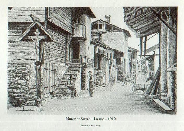 Cartoline postali: Muraz  VS  sur Sierre  -  1910 – Usato da Brig venduto da Valcards54