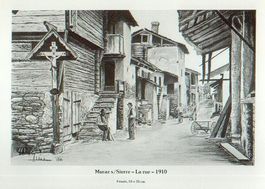 Muraz  VS  sur Sierre  -  1910