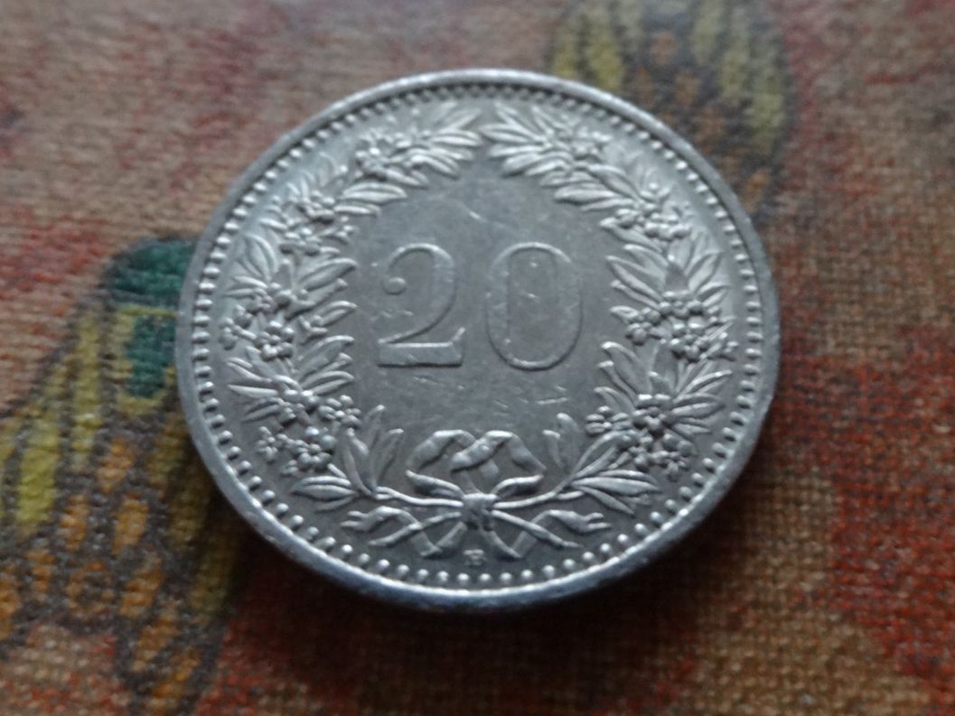 Tutti le monete: 20 Rp. 1993 – Usato da Romanel-sur-Lausanne venduto da Swift13 1
