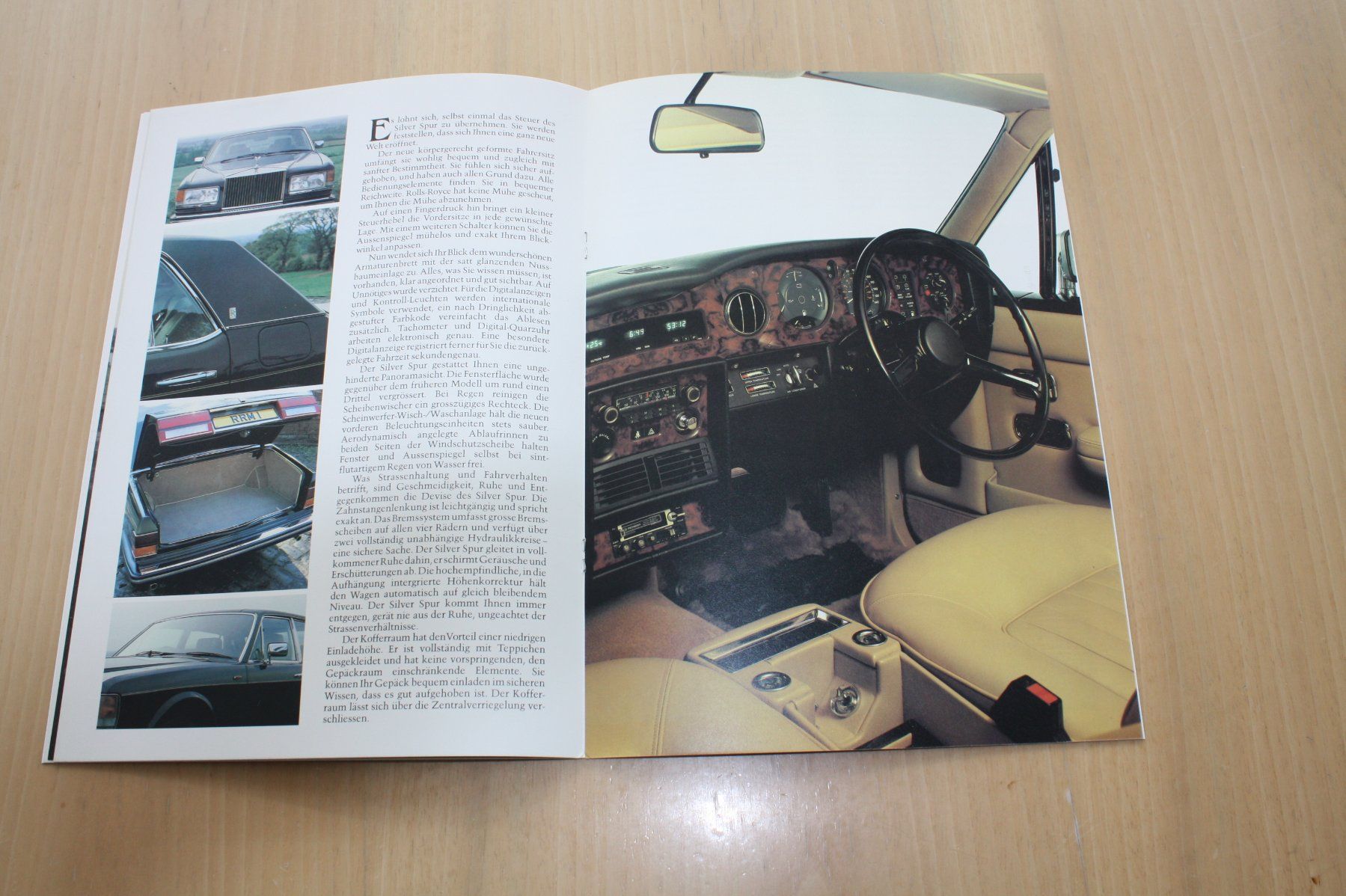Rolls-Royce Documenti: Rolls Royce Silver Spur Prospekt 1980 Deutsch – Usato da Wikon venduto da erwin400 4