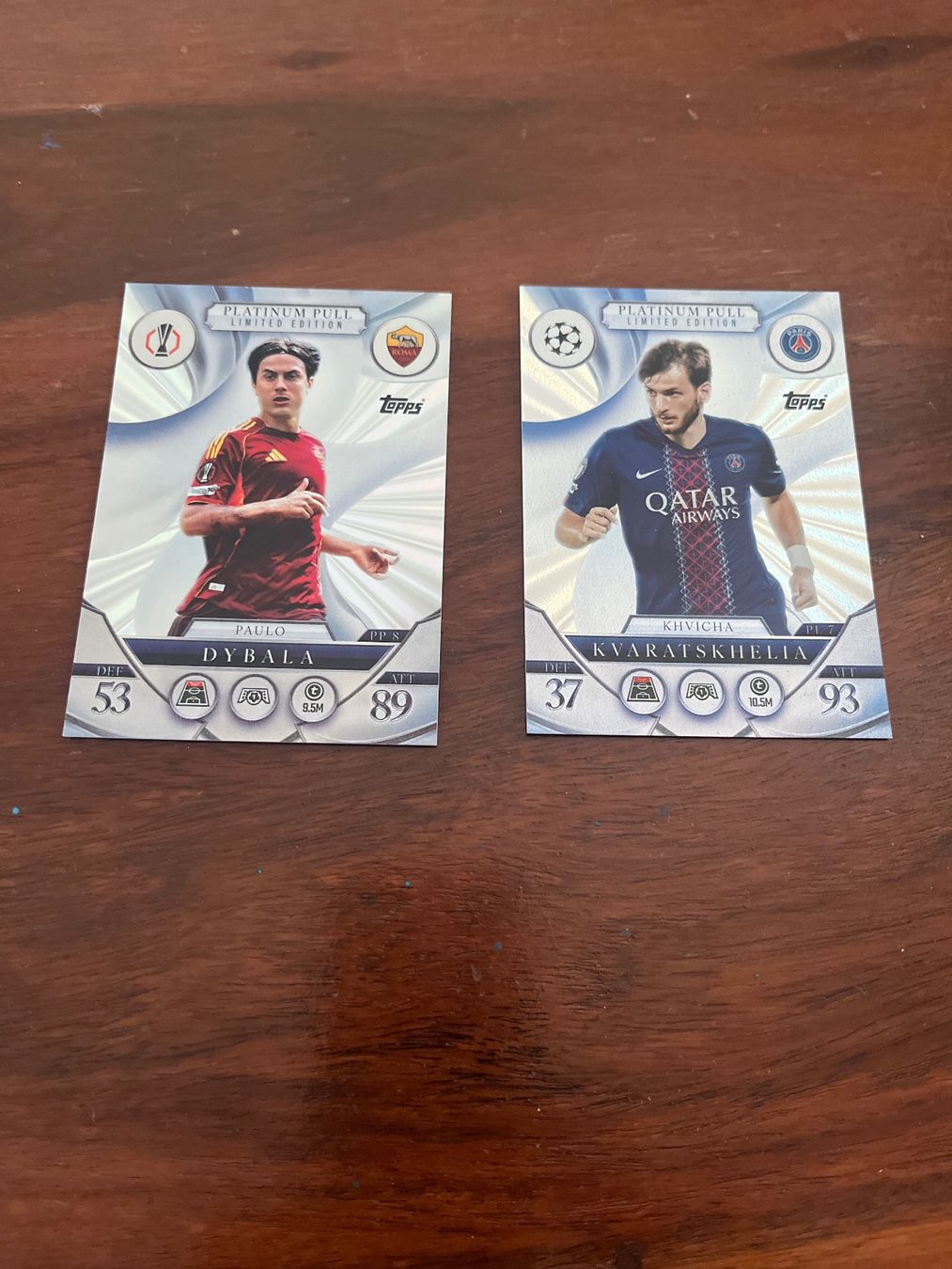 Topps Sammelbilder & Trading cards: Match Attax Platinum Pull (2 Stück) – Gebraucht aus Liebefeld von clantha