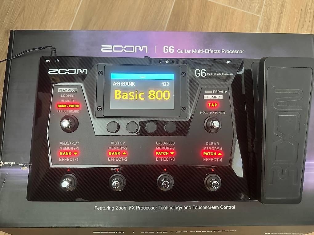 Zoom Instruments de musique: Zoom G6 Multieffects – D'occasion à Bière par moo_97zr