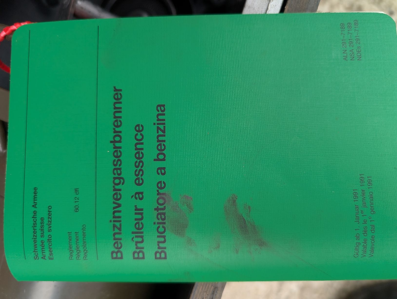 Elettrodomestici da cucina: Schweizer Armee Benzinvergaser-Brenner Kocher – Usato da Schleinikon venduto da Volki84 4