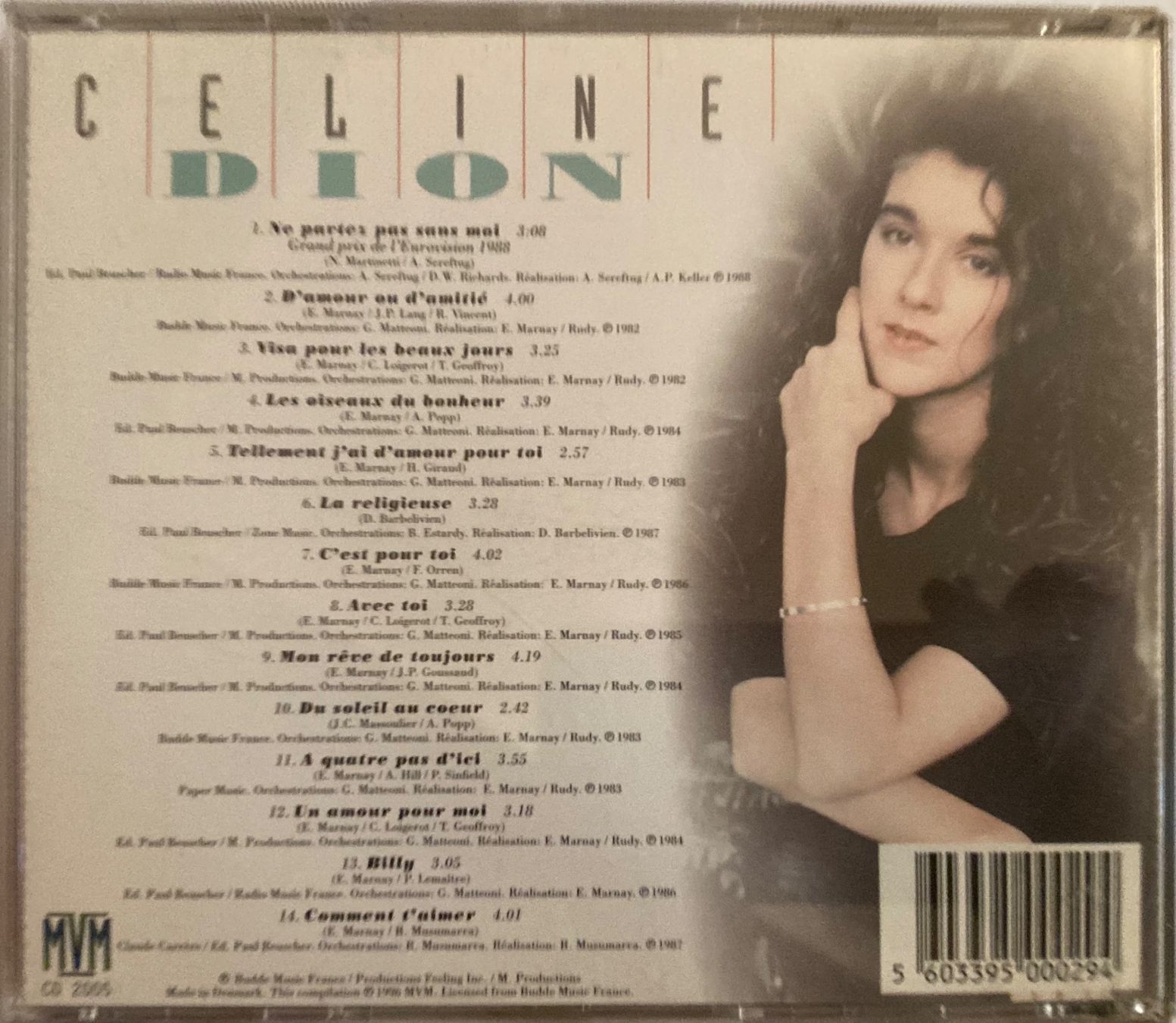 CDs: CÉLINE DION - NE PARTEZ PAS SANS MOI – Gebraucht aus Poliez-Pittet von Newtown-Records 1