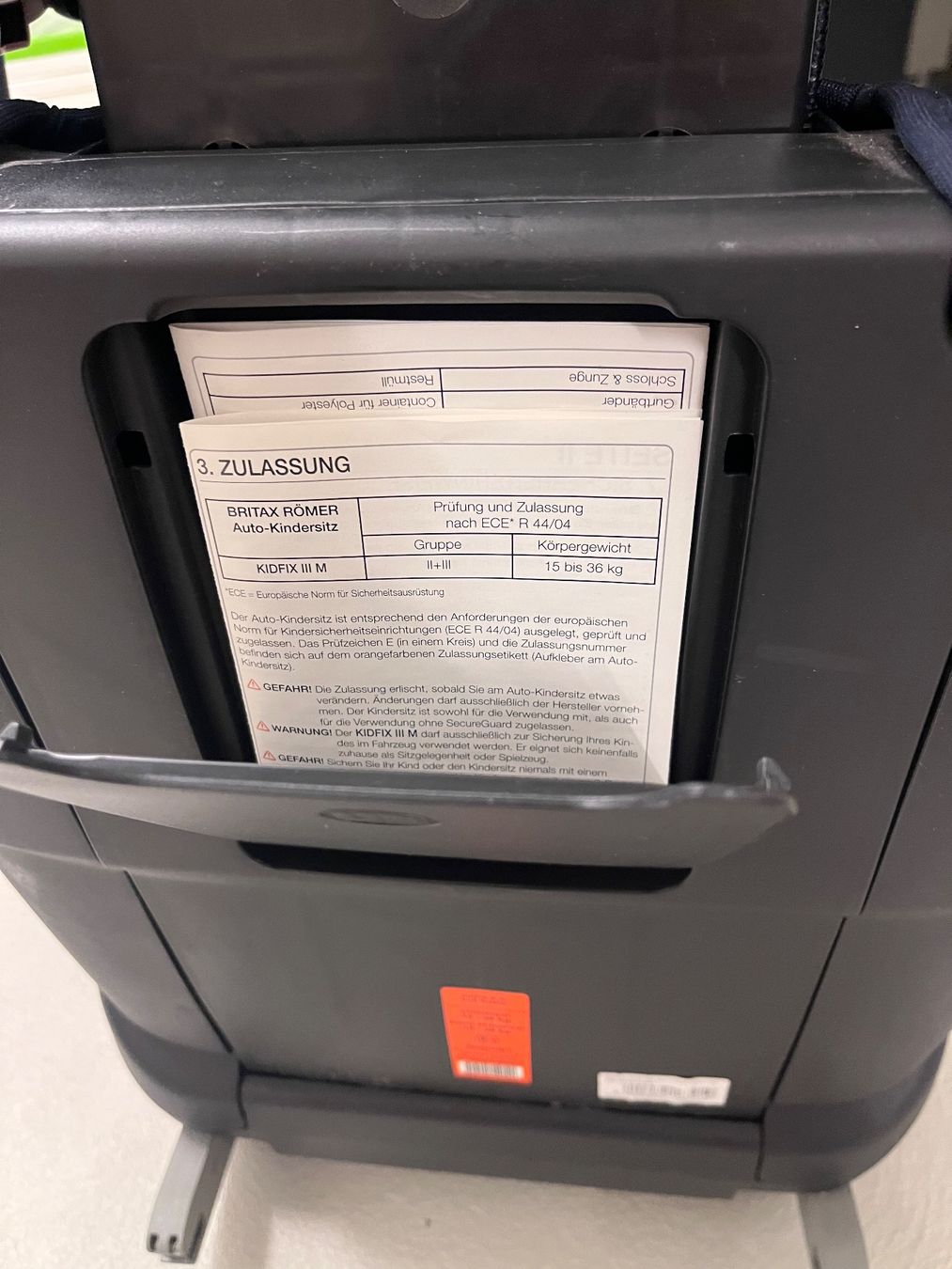 Britax Römer Seggiolini per auto: Kindersitz Britax Römer Kidfix III – Usato da Brugg AG venduto da D1979E 5