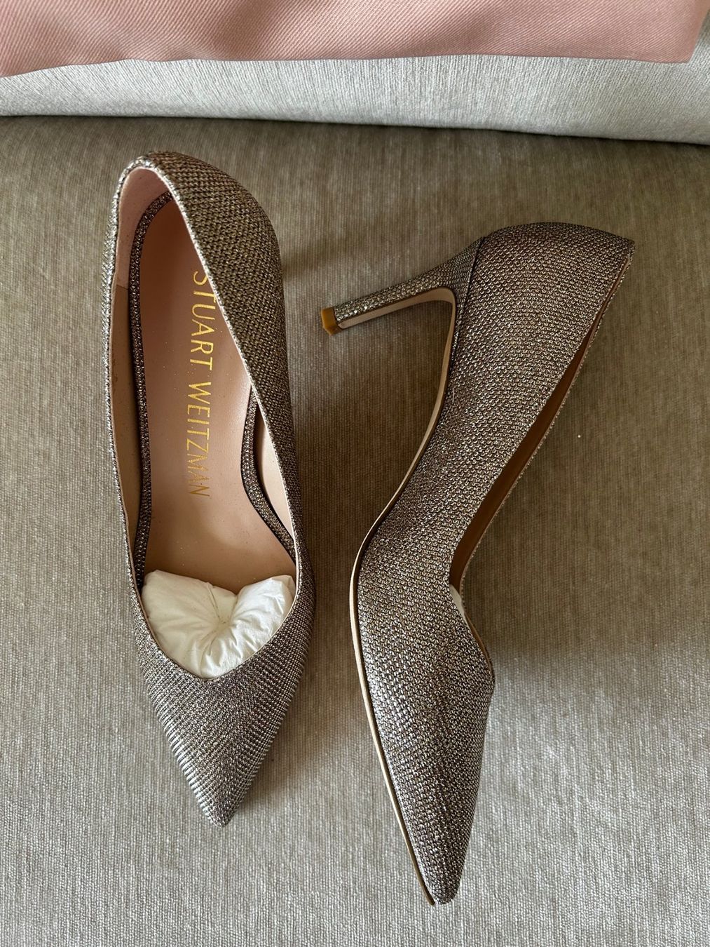 Stuart Weitzman Scarpe da donna: STUART WEITZMANN Glitzerpumps – Nuovo (secondo la descrizione) da Zürich venduto da Viel_Freude_8 4