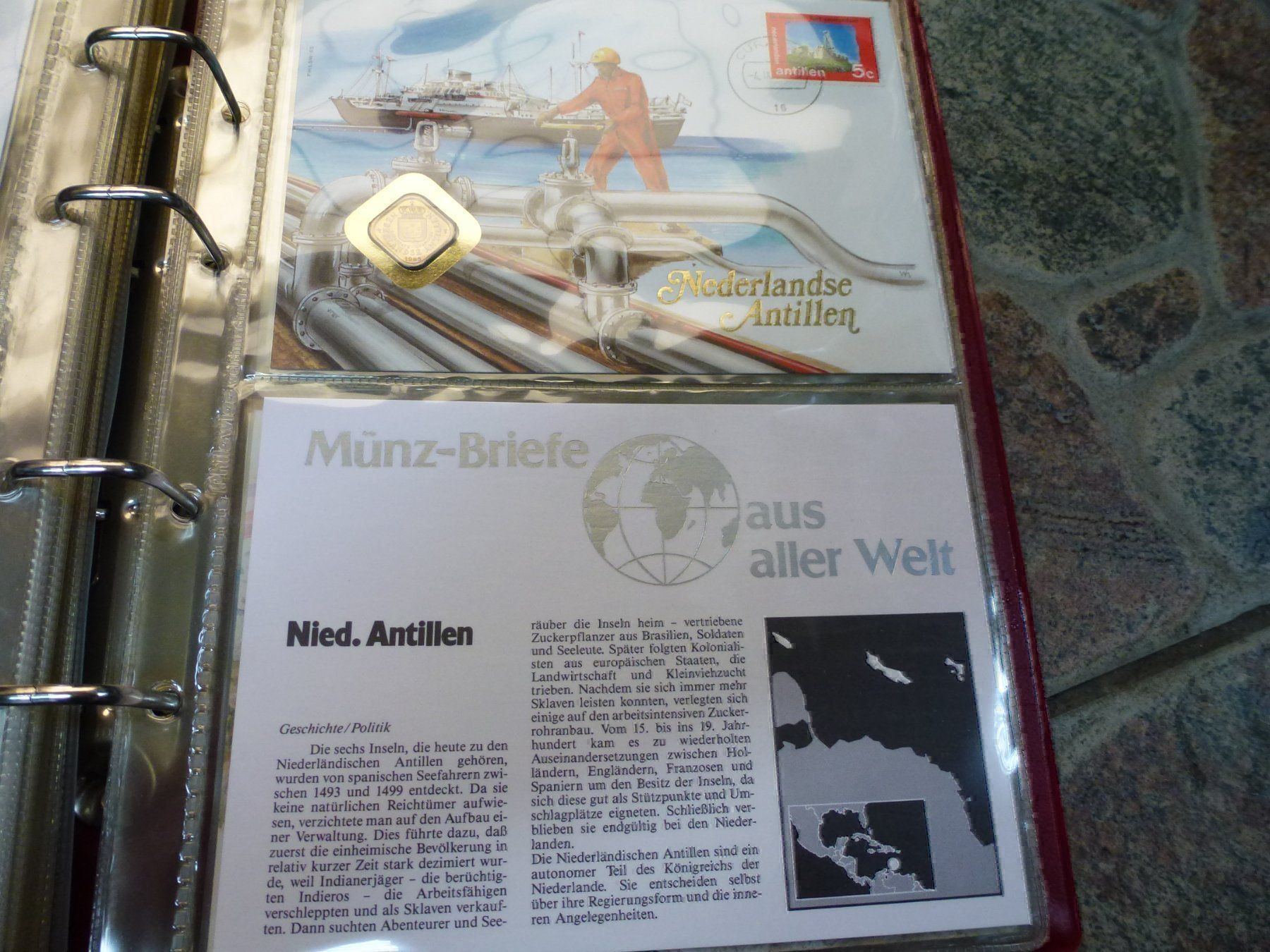 Tutti le monete: Münzbrief Nied. Antillen – Usato da Olten venduto da Disc-Verkauf