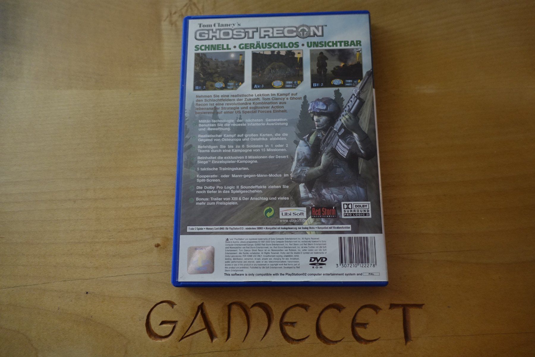 Sony Spiele: Tom Clancy's Ghost Recon – Gebraucht aus Steinach von Gamecet 2