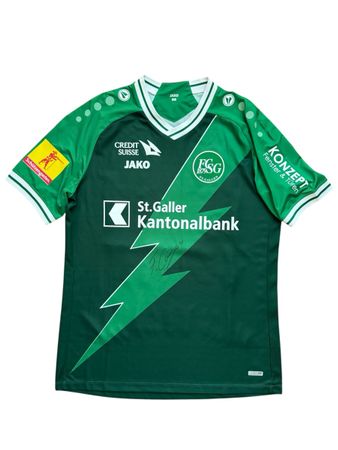 Original FC St. Gallen Signiertes Trikot Fabrizio Cavegn