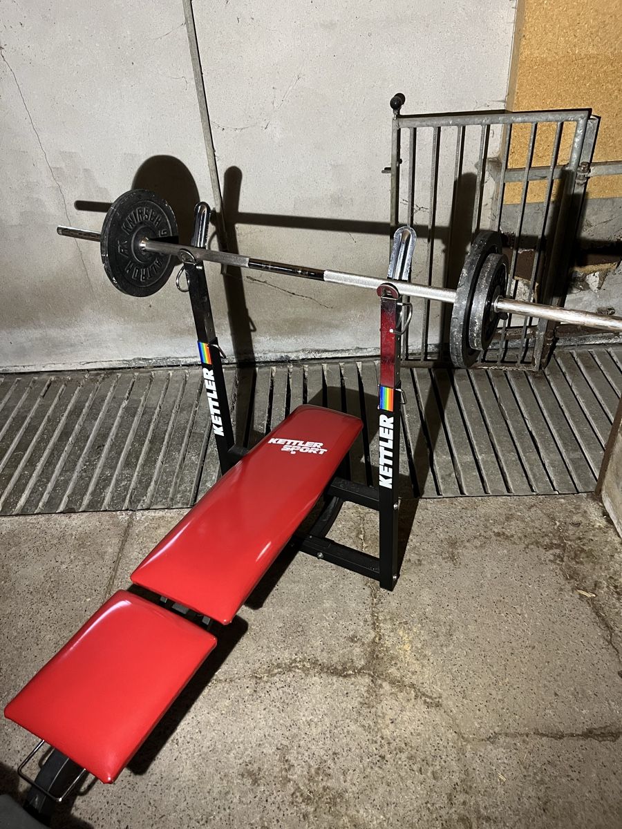 Kettler Hometrainer: Kettler Hantelbank – Usato da Würenlos venduto da KLG_3TBs 8