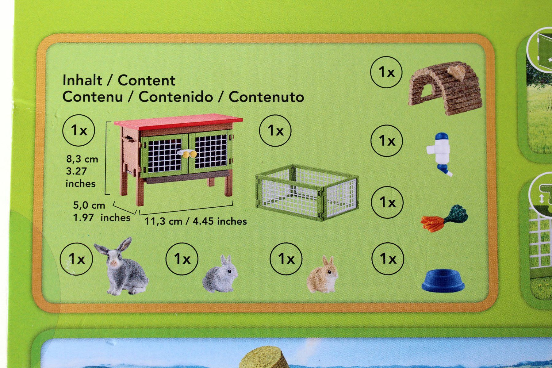 Schleich Giocattoli: SCHLEICH - Farm World "Kaninchenstall" – Usato da Roggwil BE venduto da Hemhem 3