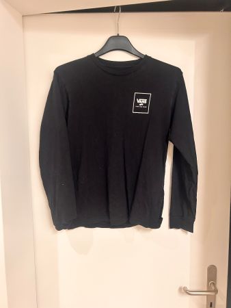 Vans Langarmshirt Kinder schwarz Grösse M/10-12