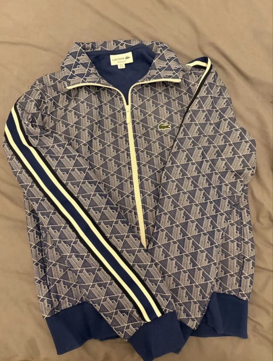 Lacoste Giacche: Zip Lacoste bleu  – Nuovo (secondo la descrizione) da Lignières venduto da Julien.Ne