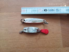 2x LEMAX-Perlmuttspangen ungebraucht Top !