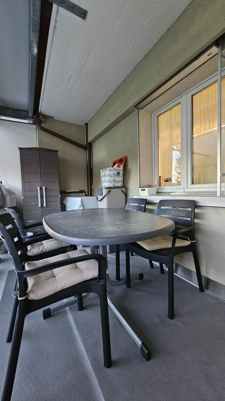 Tischset: Balkonset mit Tisch und 4 Stühlen – Gebraucht aus Uster von tkotm 3