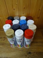 15 Dosen Sprühfarbe Auto Lack Acryl Spray, neu