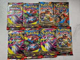 8x Pokémon Mega Evolution – Booster EN