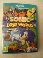 Sonic Lost World - Wii U Nintendo - 100% NEW !!!